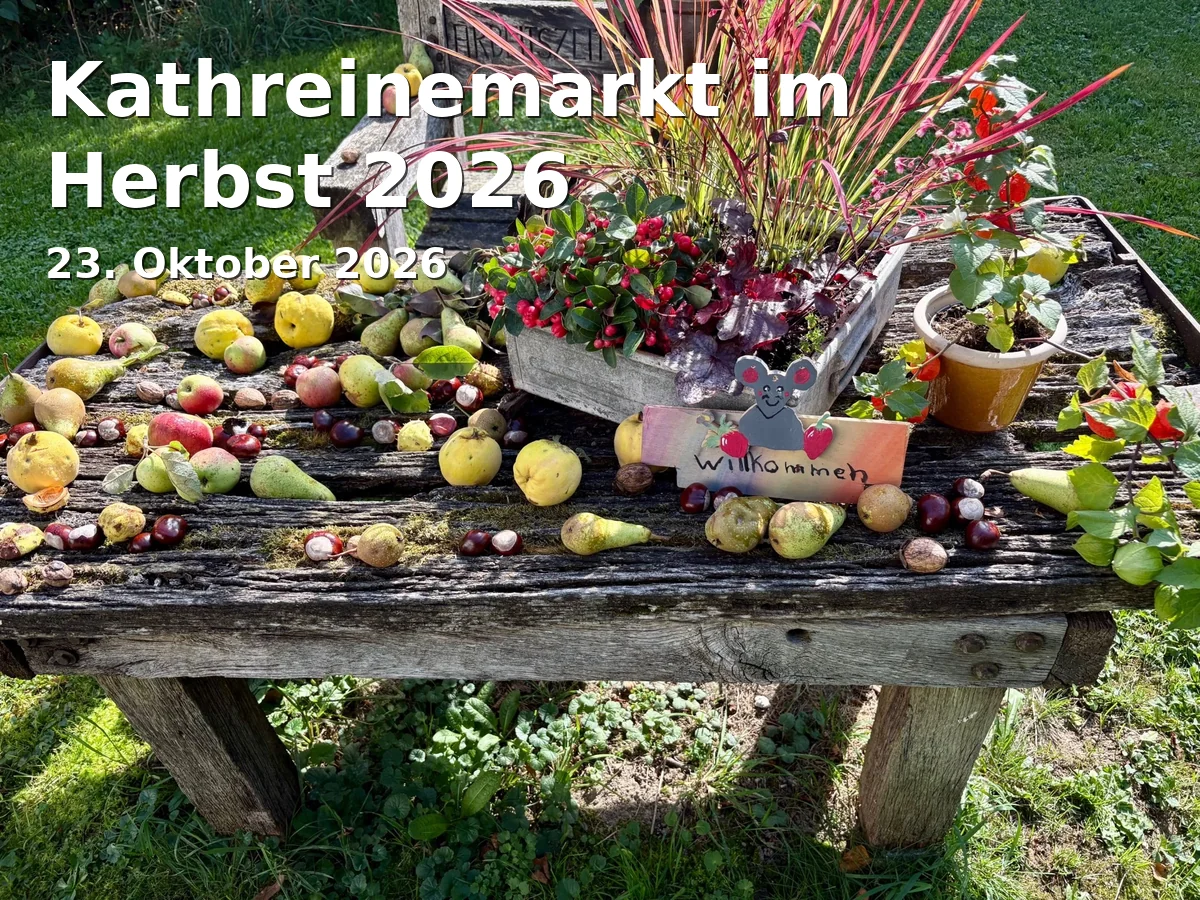 Event: Kathreinemarkt im Herbst 2026 in Kemptener Innenstadt, k.A., 87435 Kempten on 23. Oktober 2026