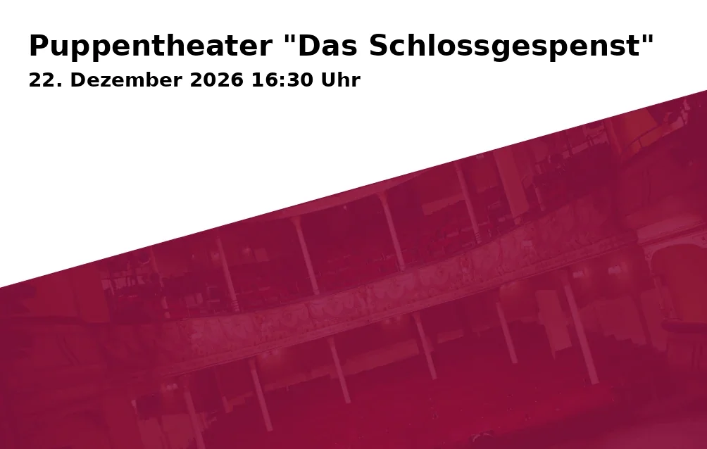 Event: Puppentheater "Das Schlossgespenst"