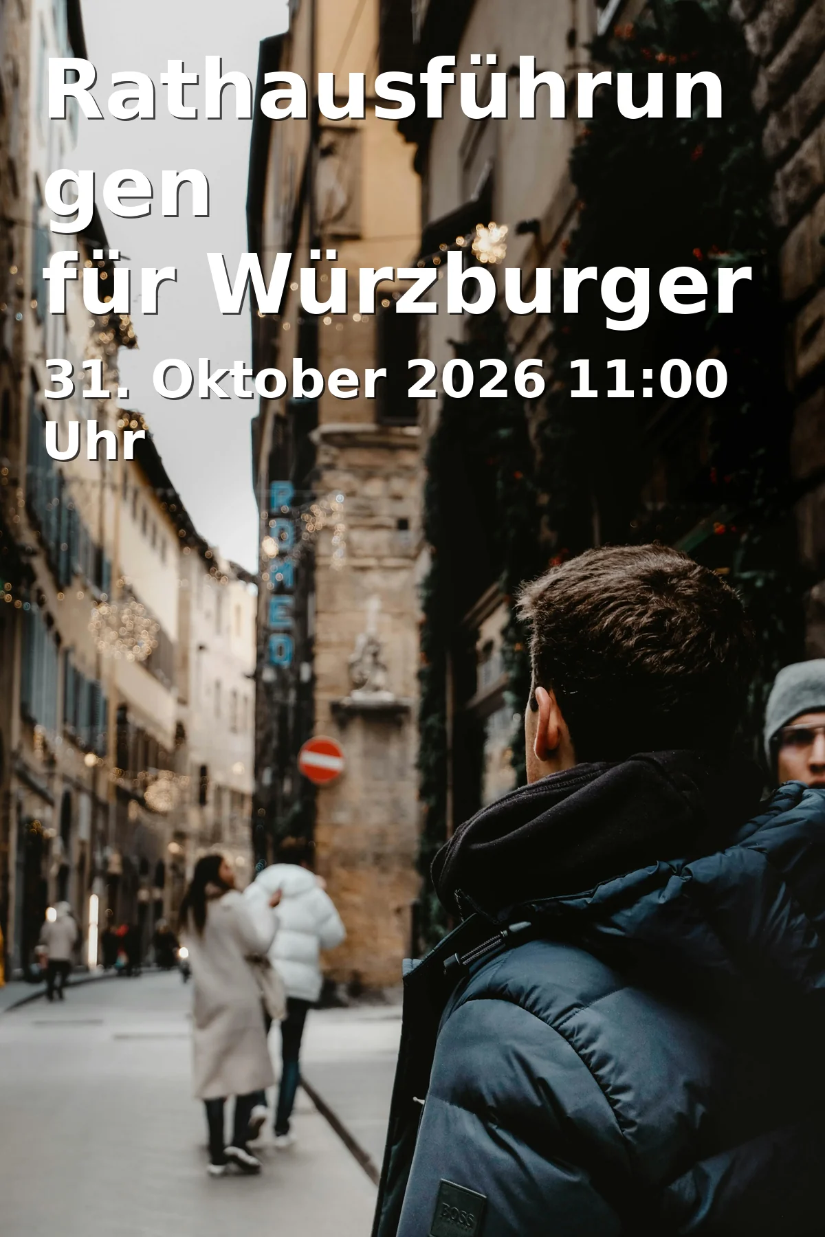 Event: Rathausführungen für Würzburger und Gäste in Rathaus, Rückermainstraße 2, 97070 Würzburg on 31. Oktober 2026