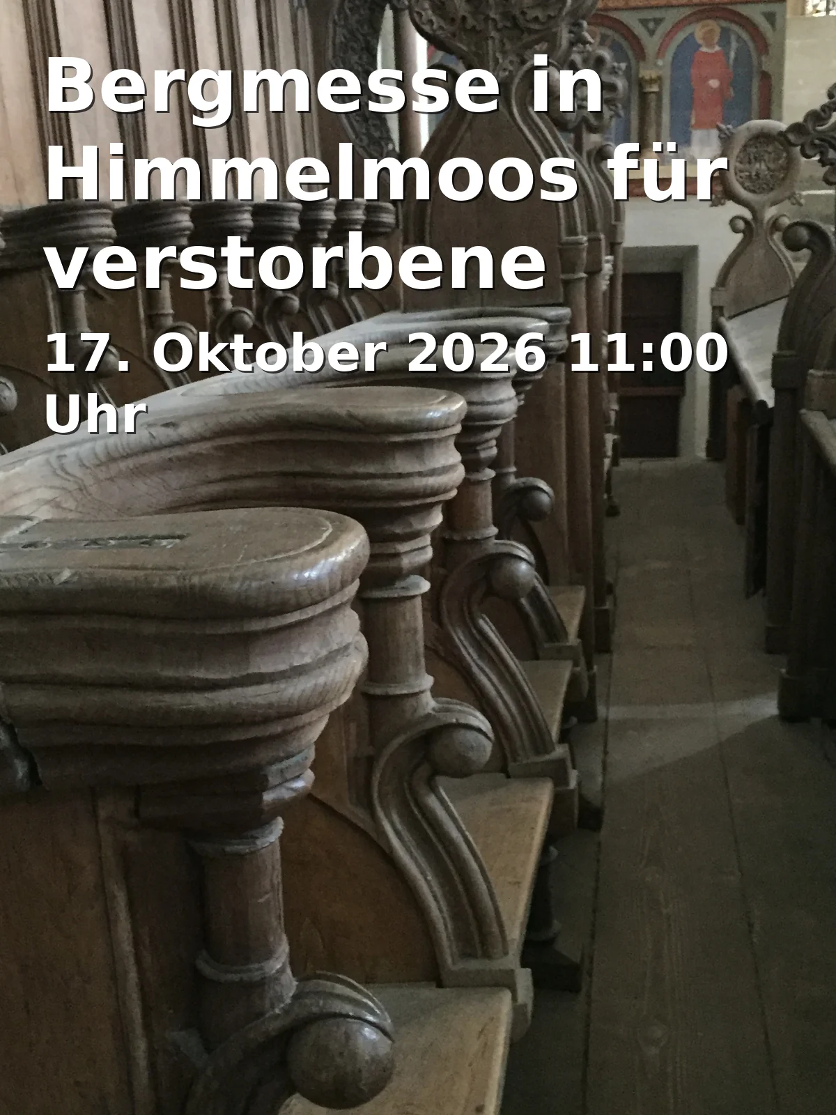 Event: Bergmesse in Himmelmoos für verstorbene Kameraden der Bergsteigergruppe Oberaudorf