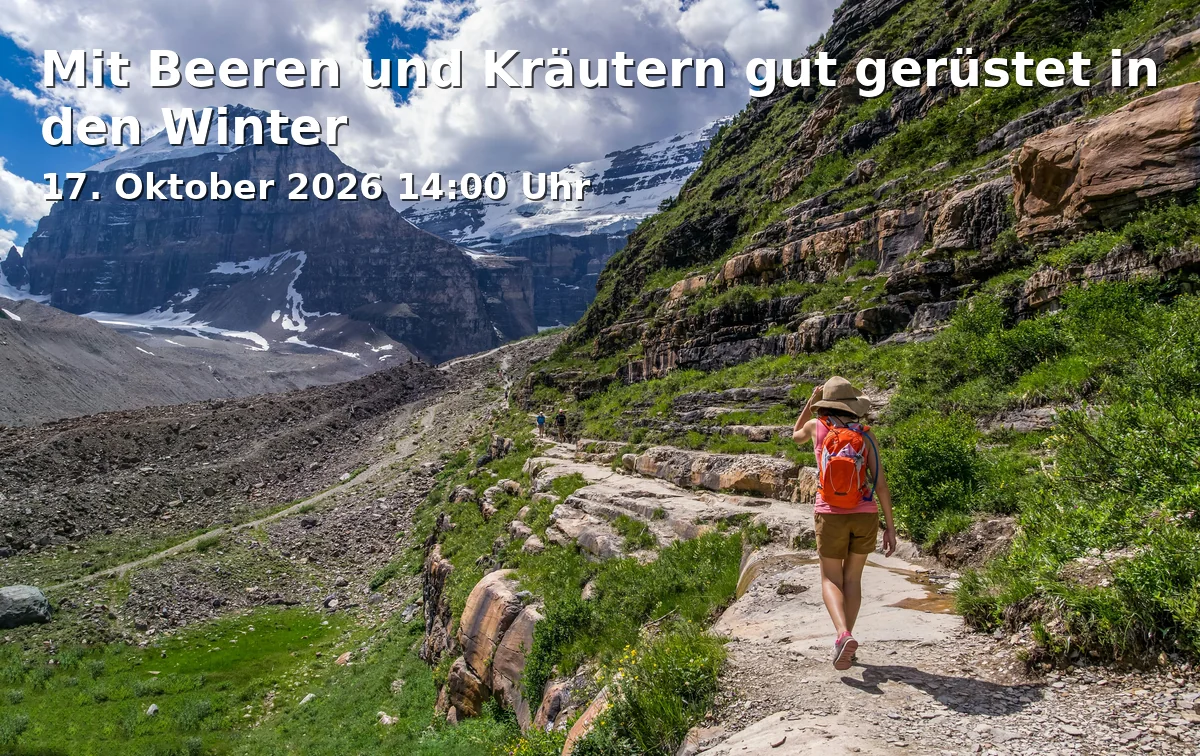 Event: Mit Beeren und Kräutern gut gerüstet in den Winter