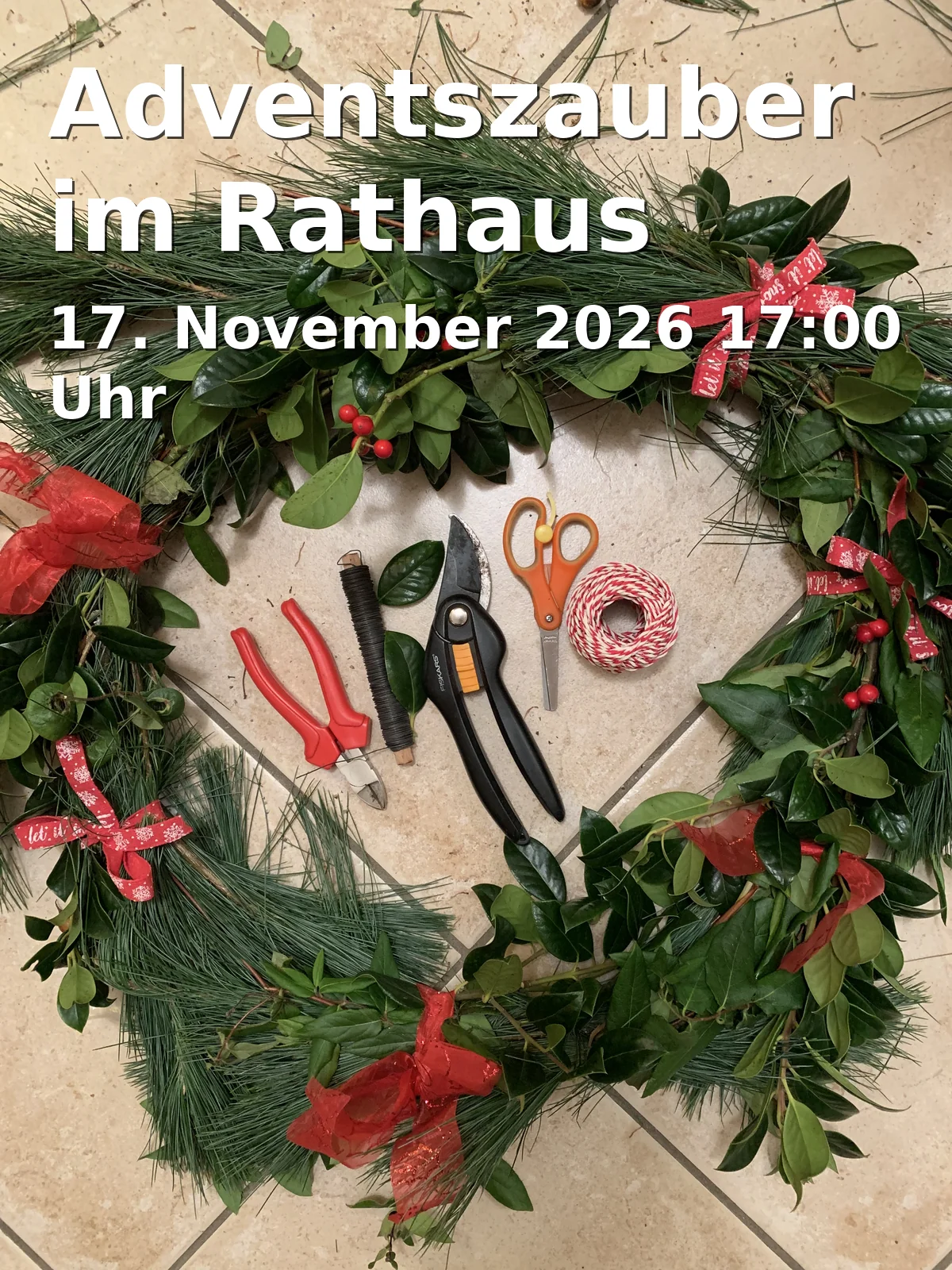 Event: Adventszauber im Rathaus in Bezirksrathaus Walsum, Friedrich-Ebert-Straße 152, 47179 Duisburg on 17. November 2026