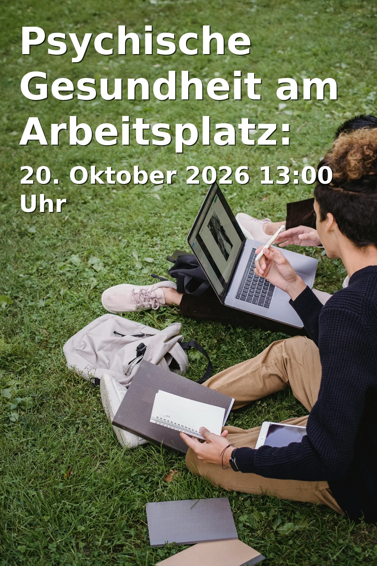 Event: Psychische Gesundheit am Arbeitsplatz: Erkennen, ansprechen, handeln in online@home on 20. Oktober 2026