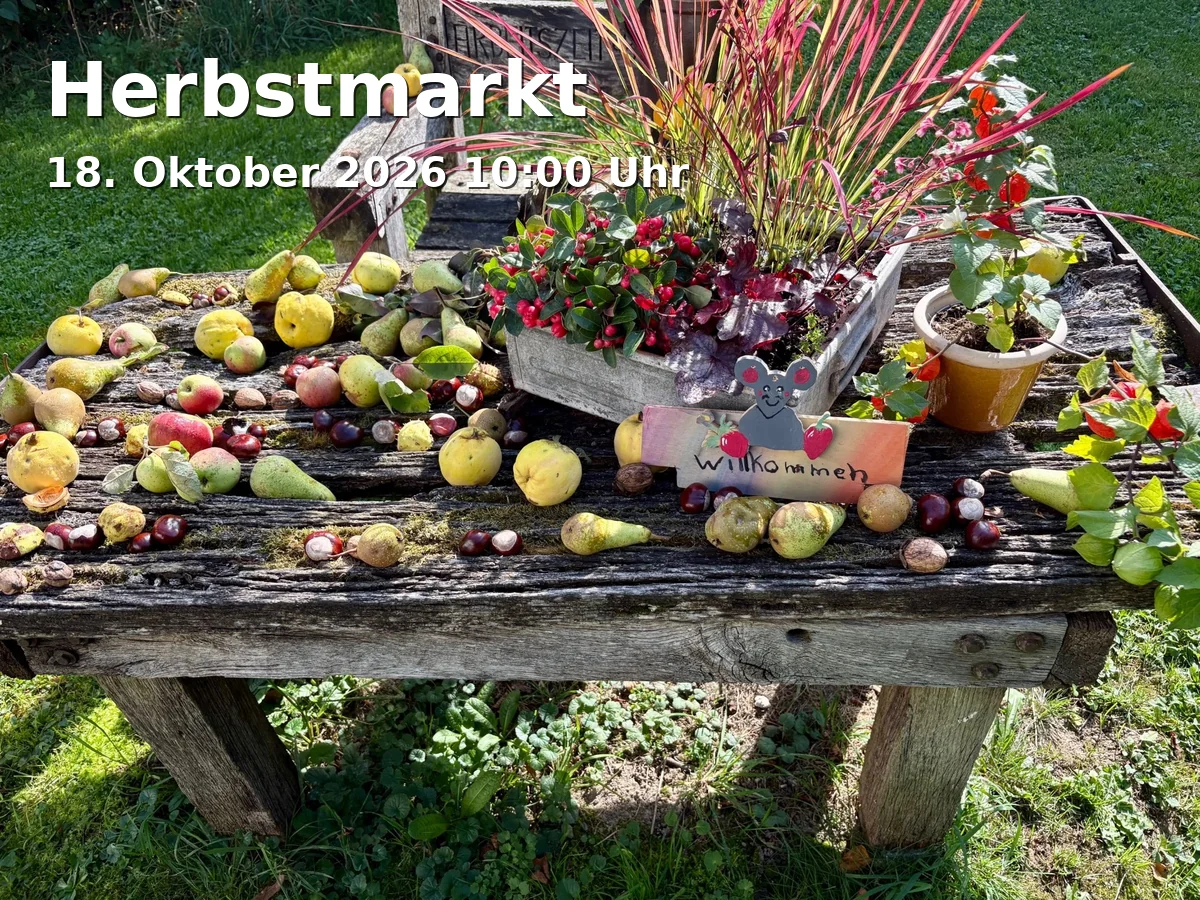 Event: Herbstmarkt