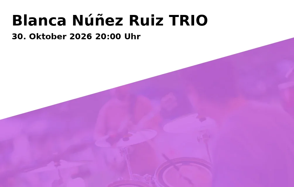 Event: Blanca Núñez Ruiz TRIO