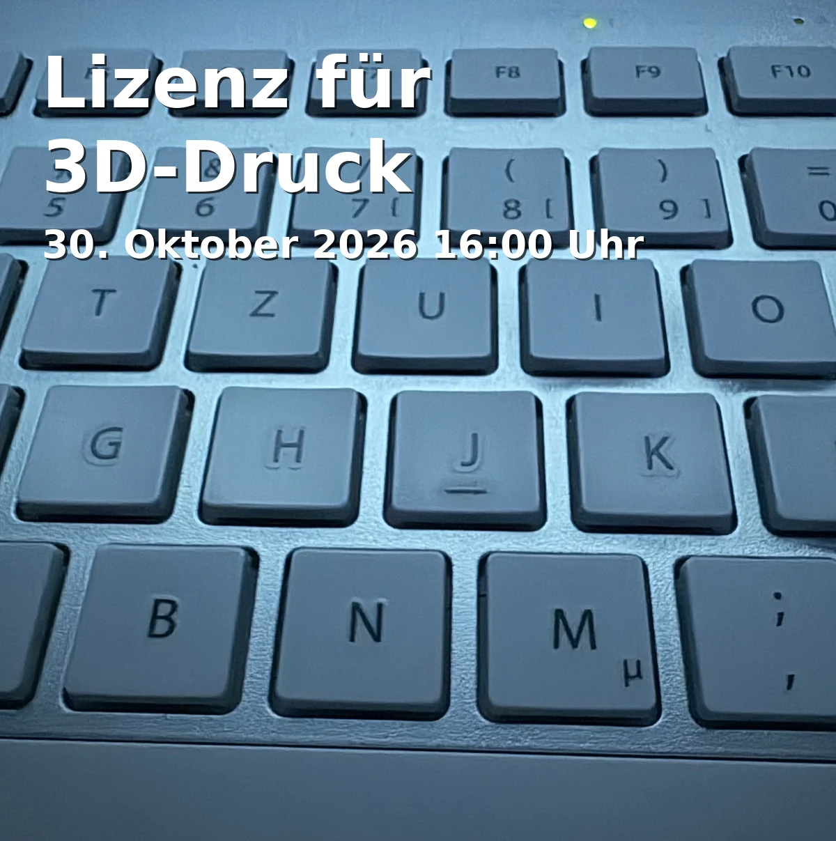 Event: Lizenz für 3D-Druck in Stadtteilbibliothek Porz, Alfred-Moritz-Platz 1, 51143 Köln on 30. Oktober 2026