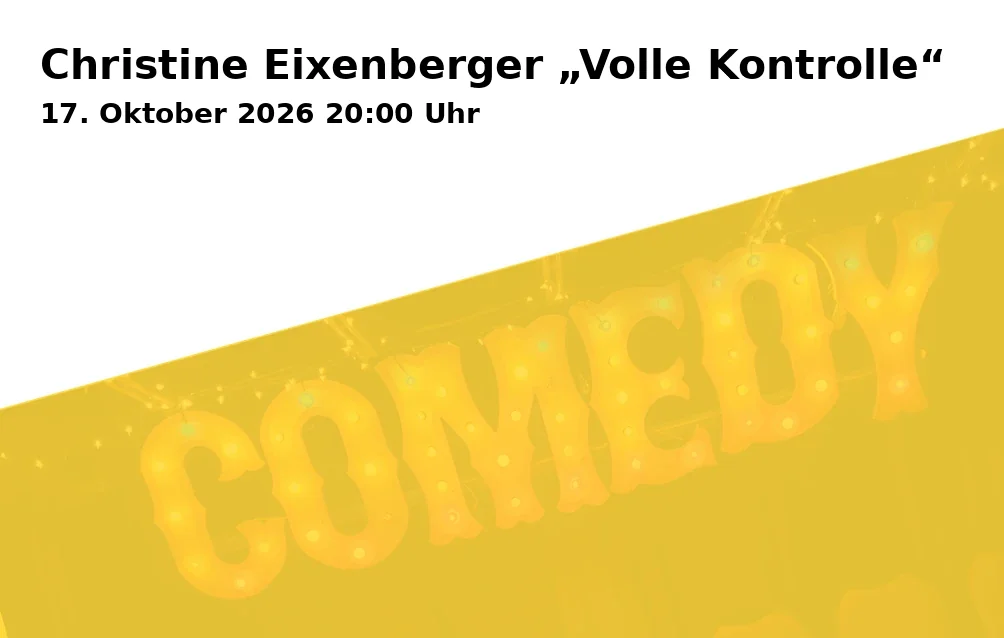 Christine Eixenberger „Volle Kontrolle“
