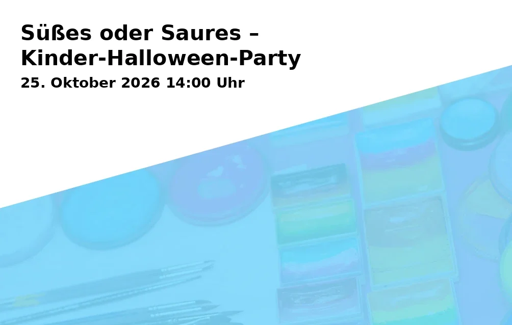 Event: Süßes oder Saures – Kinder-Halloween-Party in Tanzbar Bayreuth, Bernecker Str. 79, 95448 Bayreuth on 25. Oktober 2026