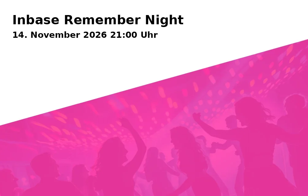 Event: Inbase Remember Night in ROCKFABRIK – Basement Club, Piccardstraße 6a, 86159 Augsburg on 14. November 2026