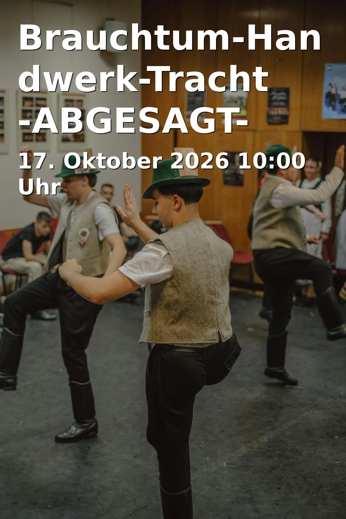 Event: Brauchtum-Handwerk-Tracht -ABGESAGT- in Pauline-Thoma-Mittelschule, Dr.-Max-Hofmann-Straße 7, 83059 Kolbermoor on 17. Oktober 2026