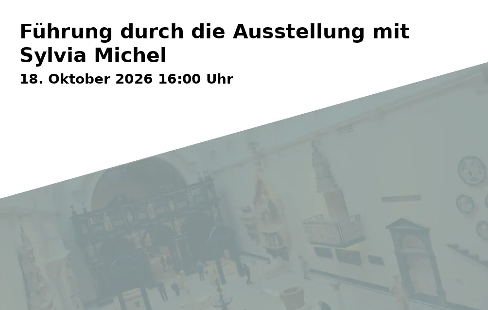 Event: Führung durch die Ausstellung mit Sylvia Michel in Kunstraum Kesselhaus, Untere Sandstraße 42, 96047 Bamberg on 18. Oktober 2026