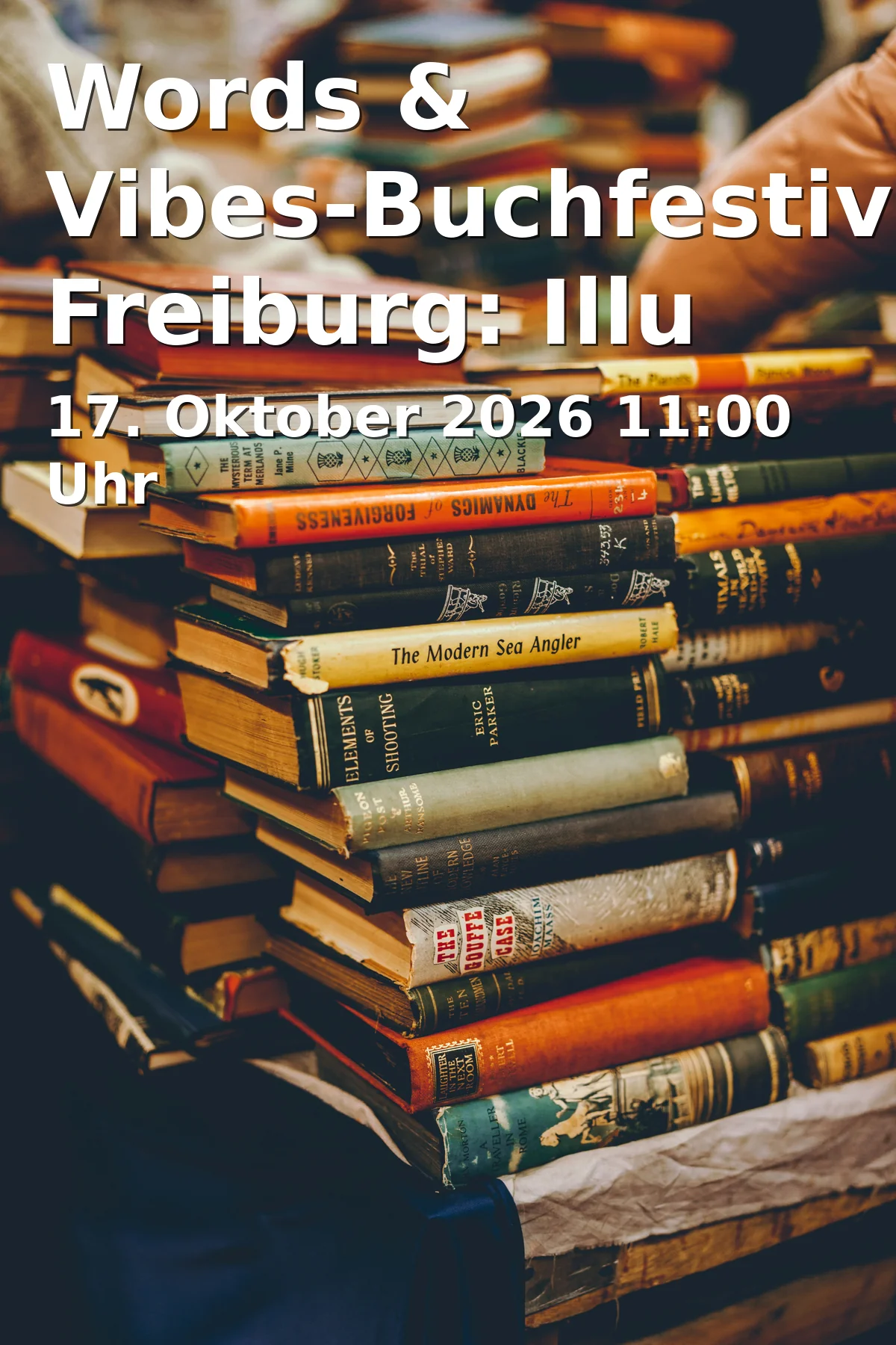 Words & Vibes-Buchfestival Freiburg: Illu auf der Insel