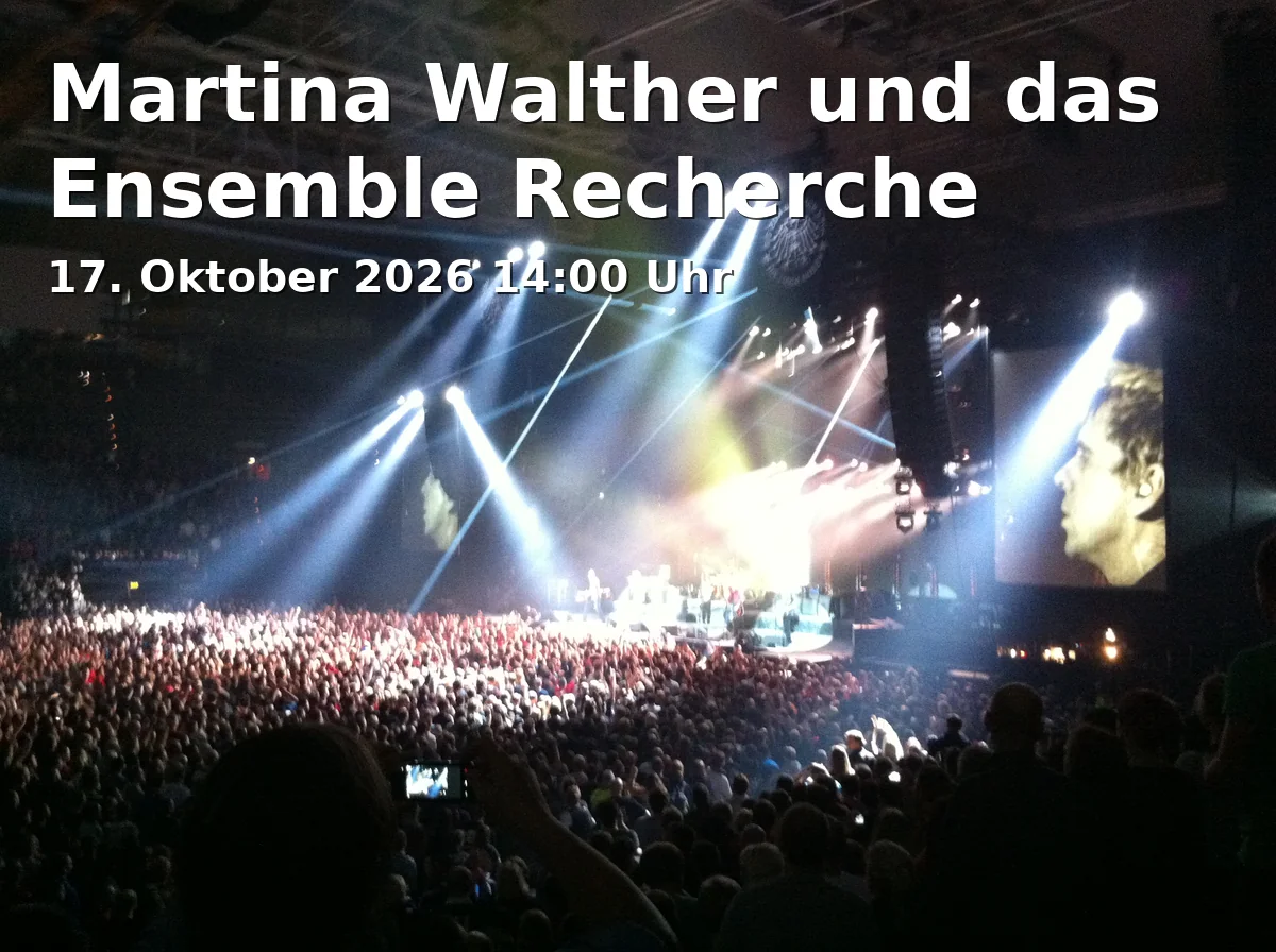 Event: Martina Walther und das Ensemble Recherche in Literaturhaus Freiburg, Bertoldstraße 17, 79098 Freiburg im Breisgau on 17. Oktober 2026