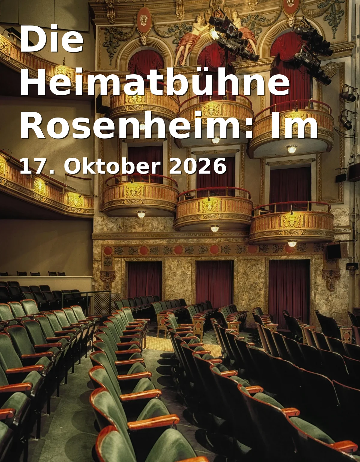 Die Heimatbühne Rosenheim: Im Kloster ist der Teufel los