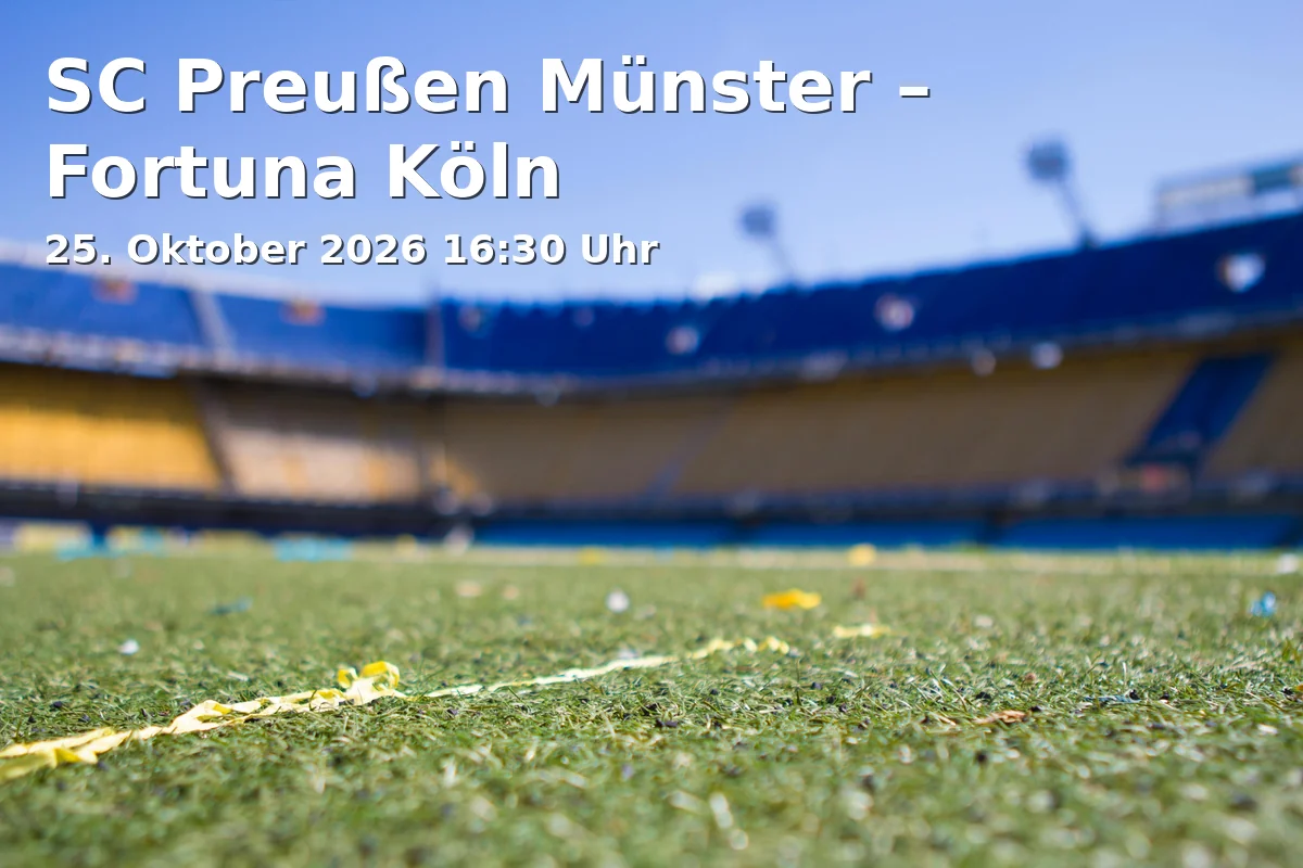 SC Preußen Münster – Fortuna Köln