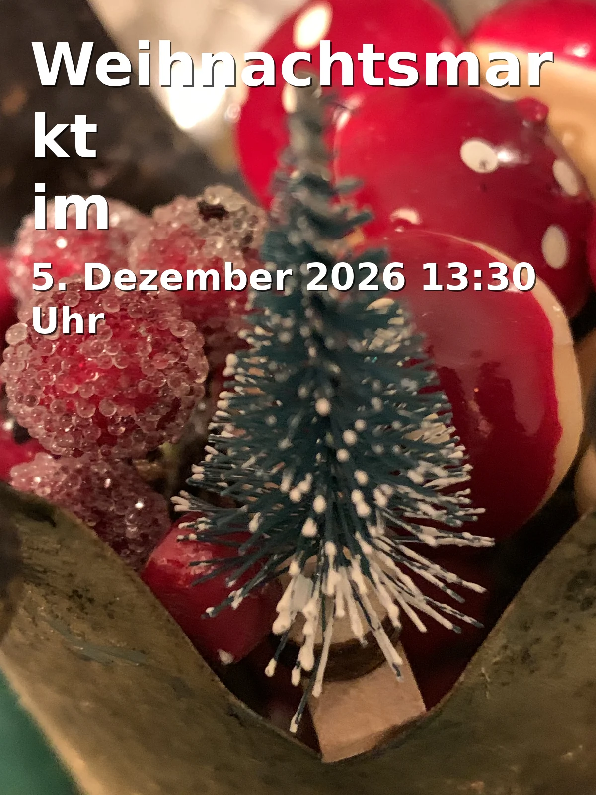 Event: Weihnachtsmarkt im Albert-Schweitzer-Kinderdorf Erfurt in Albert-Schweitzer-Kinderdorf Erfurt, Unter dem Berge 6, 99097 Erfurt on 5. Dezember 2026