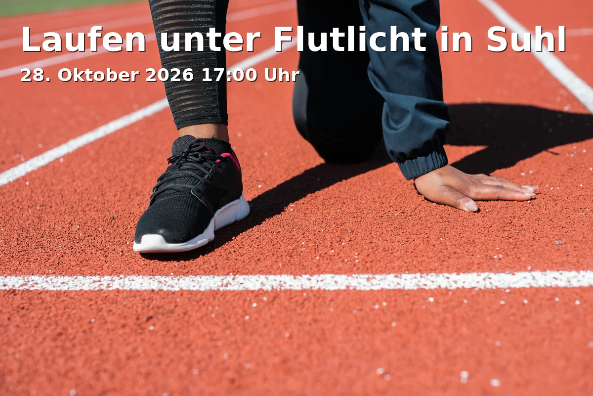 Event: Laufen unter Flutlicht in Suhl in Sportpark Aue, Suhl on 28. Oktober 2026