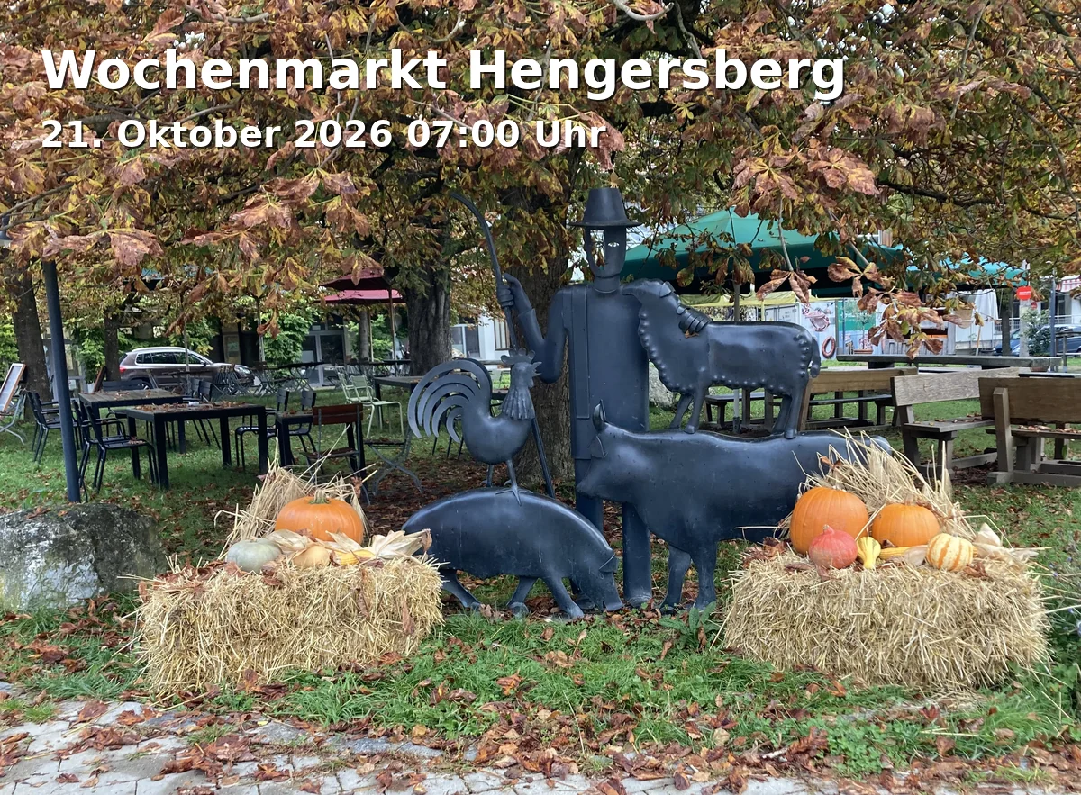 Wochenmarkt Hengersberg
