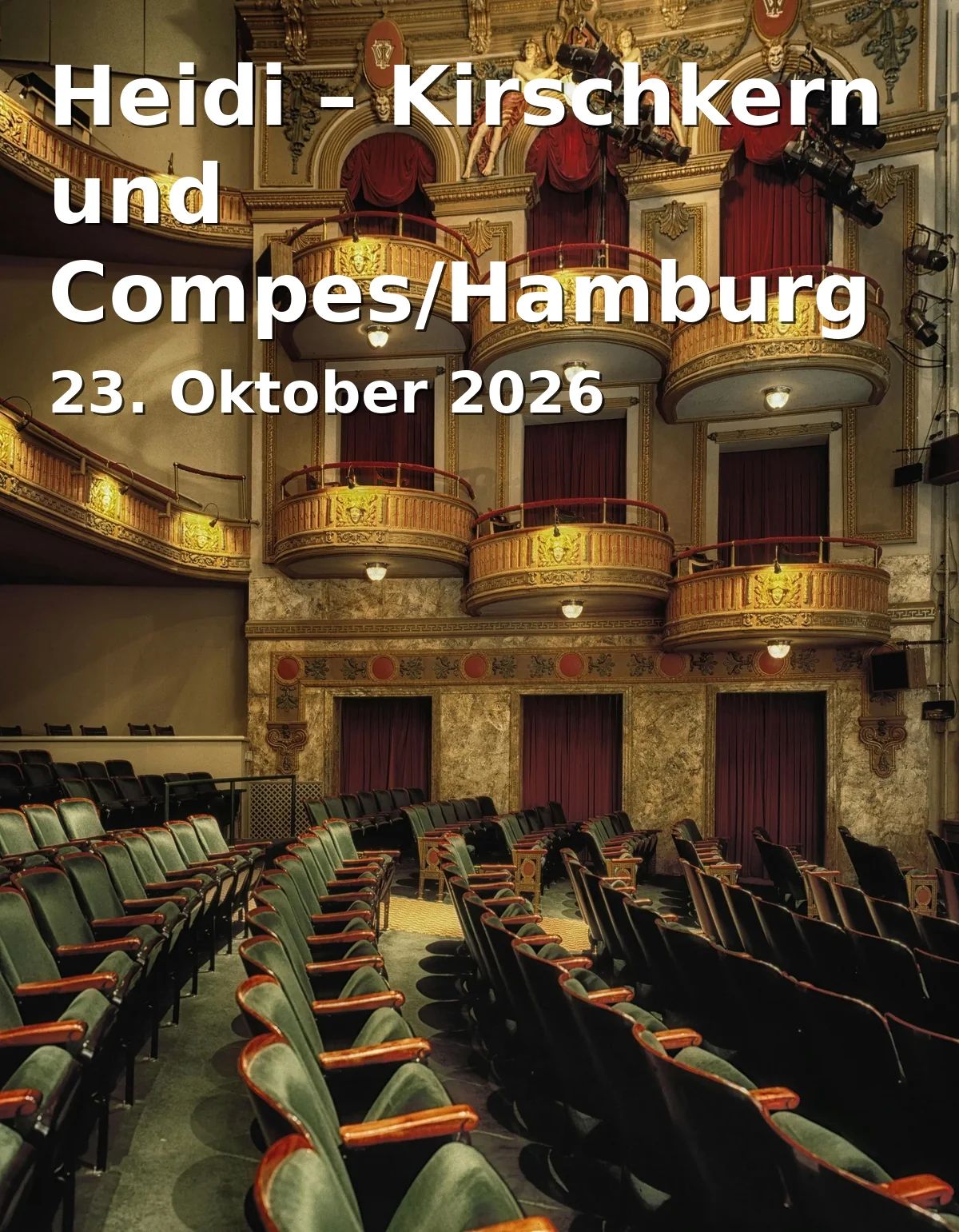 Event: Heidi – Kirschkern und Compes/Hamburg in Friedenskirche Dachau, Herzog-Albrecht-Straße 19, Dachau on 23. Oktober 2026