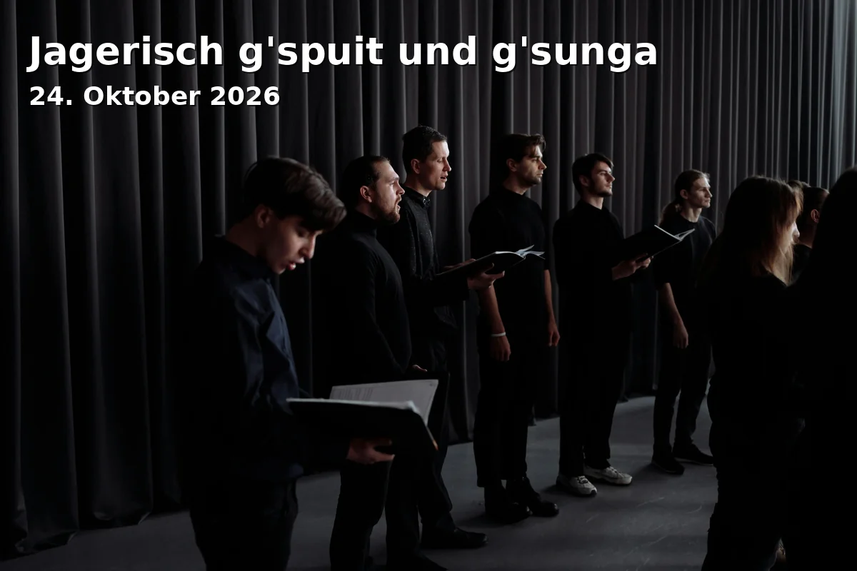 Event: Jagerisch g'spuit und g'sunga in Festhalle Hohenaschau, Aschau im Chiemgau on 24. Oktober 2026