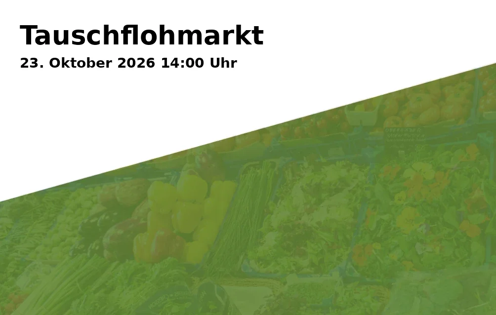 Event: Tauschflohmarkt in Heisenbergweg 2, 33613 Bielefeld on 23. Oktober 2026