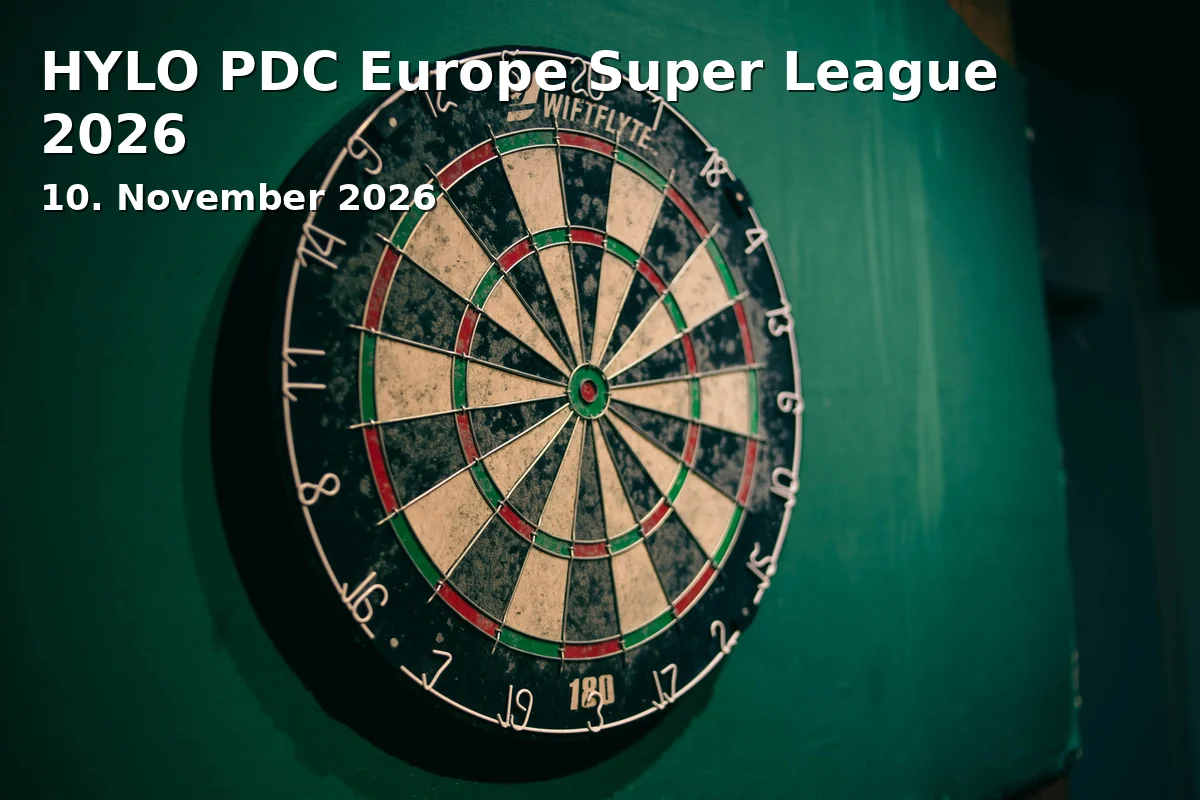 Event: HYLO PDC Europe Super League 2026