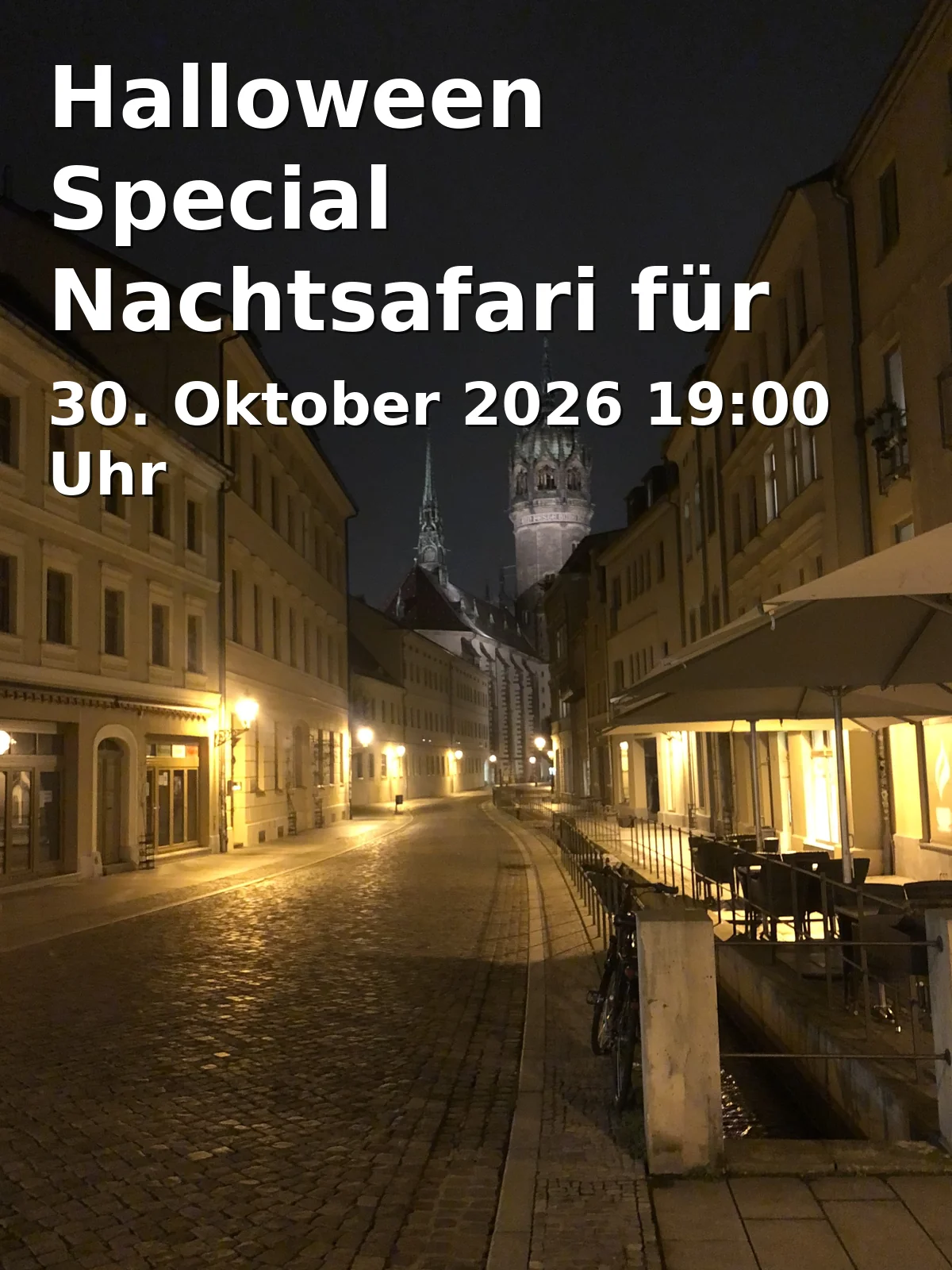 Event: Halloween Special Nachtsafari für Familien in Zoo Duisburg, Mülheimer Str. 273, 47058 Duisburg on 30. Oktober 2026