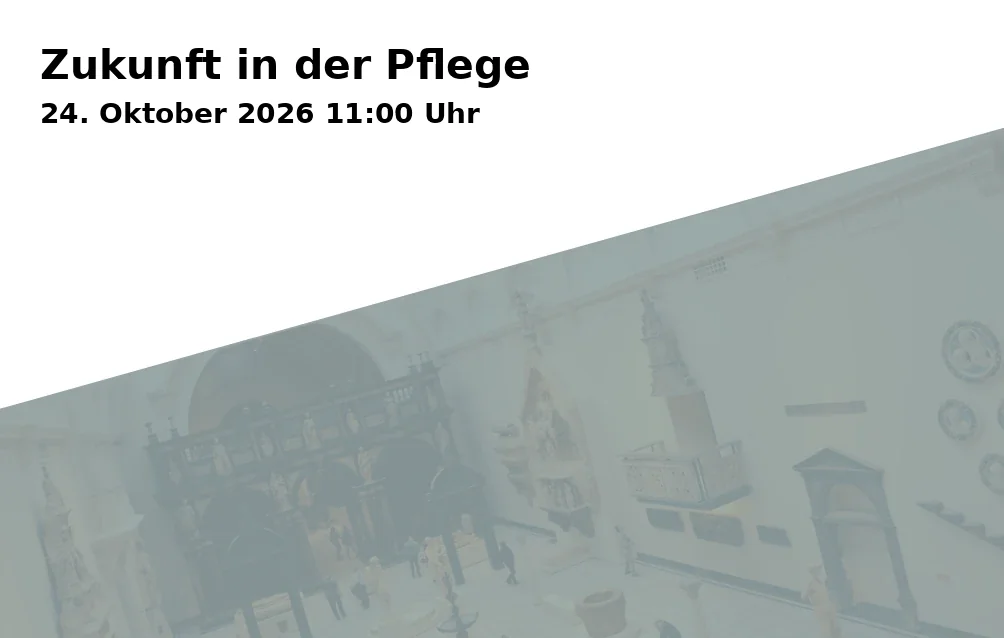 Event: Zukunft in der Pflege in Wissenswerkstadt Bielefeld, Wilhelmstr. 3, 33602 Bielefeld on 24. Oktober 2026