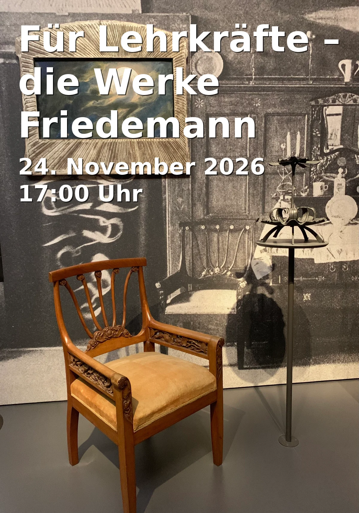 Event: Für Lehrkräfte – die Werke Friedemann Hahns in Landesmuseum Mainz, Große Bleiche 49–51, 55116 Mainz on 24. November 2026