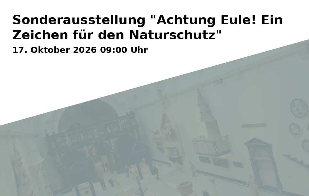 Special Exhibition "Attention Owl! A Sign for Nature Conservation"