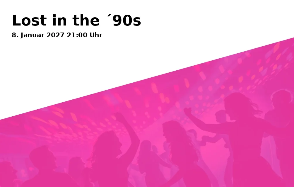 Event: Lost in the ´90s in Rocketclub Landshut, Ladehofplatz 5, 84030 Landshut on 8. Januar 2027