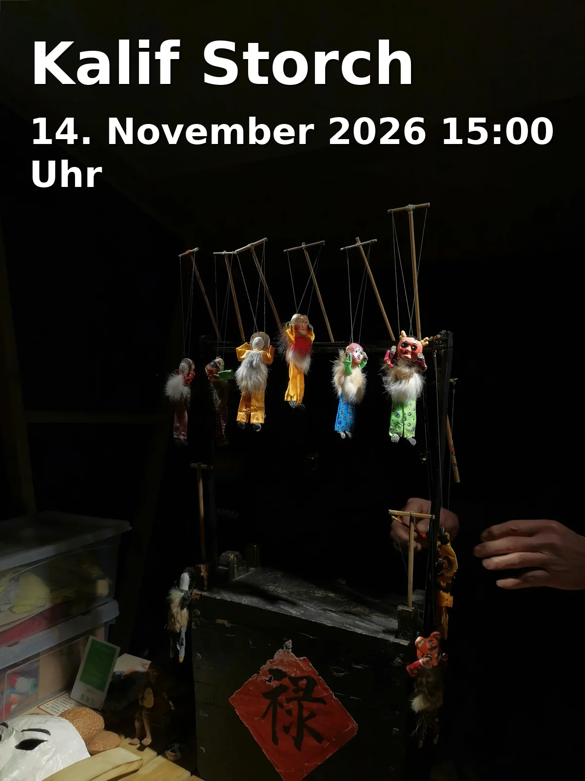 Event: Kalif Storch in Augsburger Puppenkiste, Spitalgasse 15, 86150 Augsburg on 14. November 2026