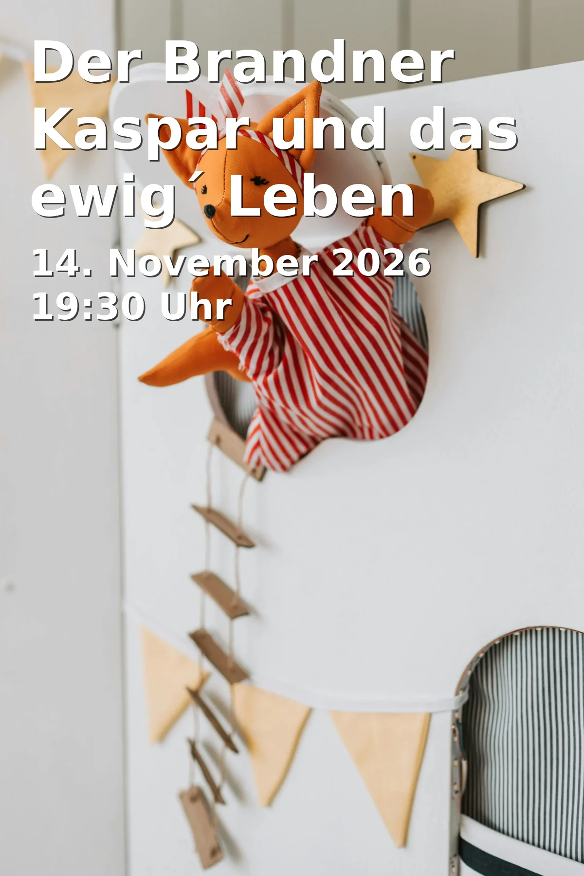 Event: Der Brandner Kaspar und das ewig´ Leben in Augsburger Puppenkiste, Spitalgasse 15, 86150 Augsburg on 14. November 2026