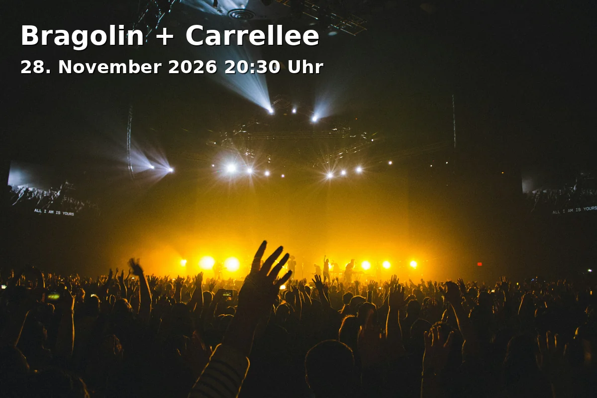 Event: Bragolin + Carrellee in Rockfabrik Augsburg, Piccardstraße 6a, 86159 Augsburg on 28. November 2026