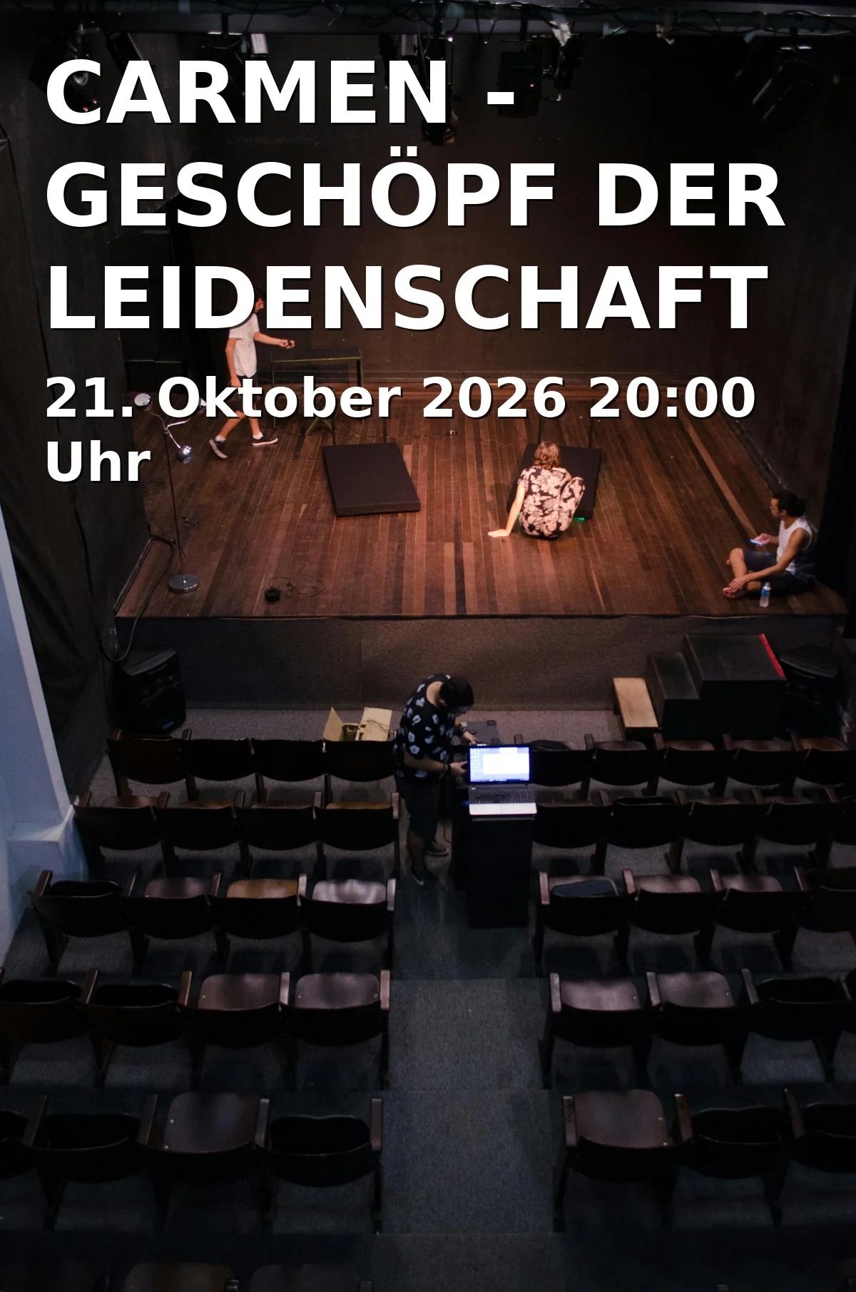 Event: CARMEN - GESCHÖPF DER LEIDENSCHAFT in Theater Drehleier, Rosenheimer Straße 123, 81667 München on 21. Oktober 2026