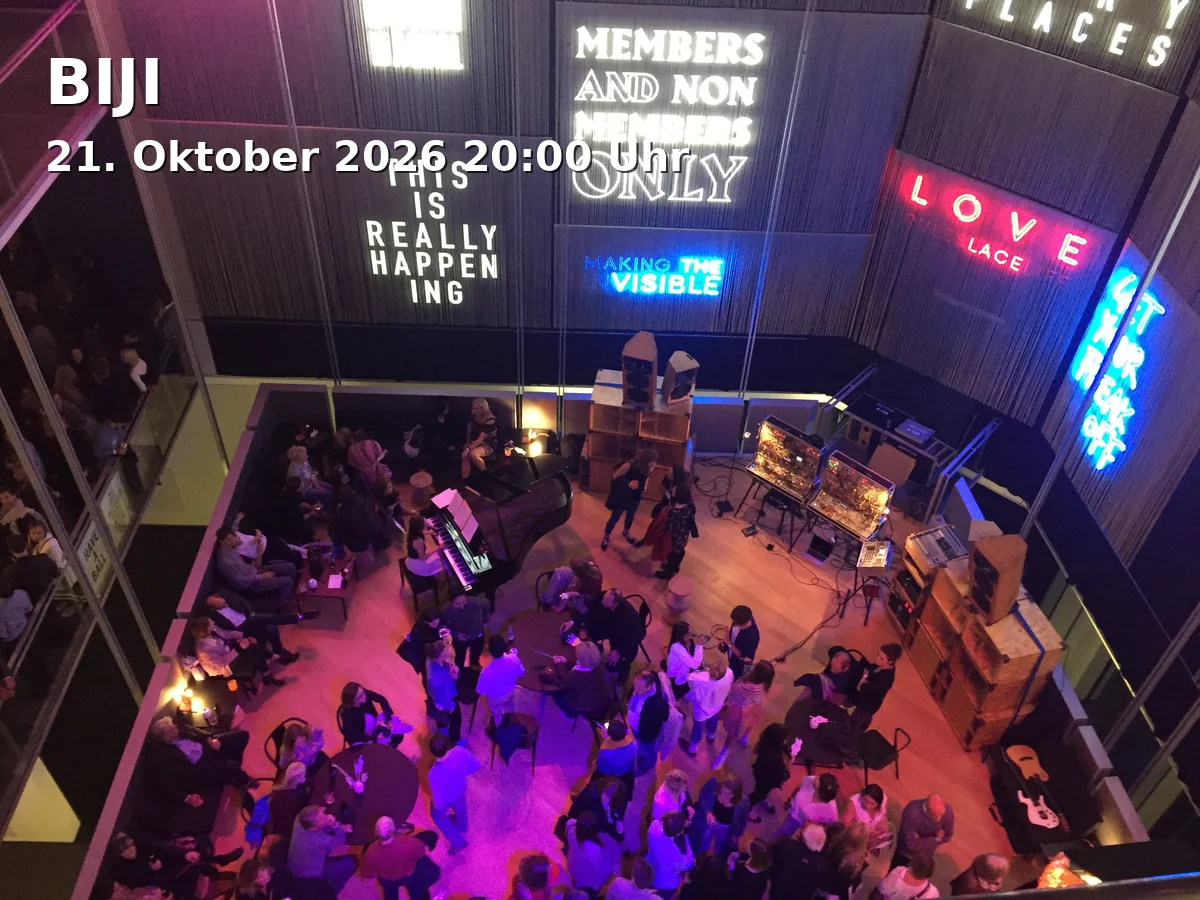 Event: BIJI in Backstage Club, Reitknechtstraße 6, 80639 München on 21. Oktober 2026