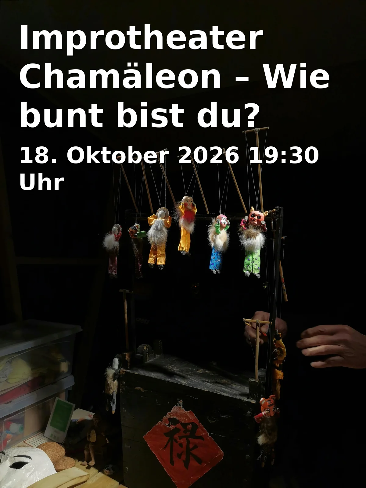 Improtheater Chamäleon – Wie bunt bist du?