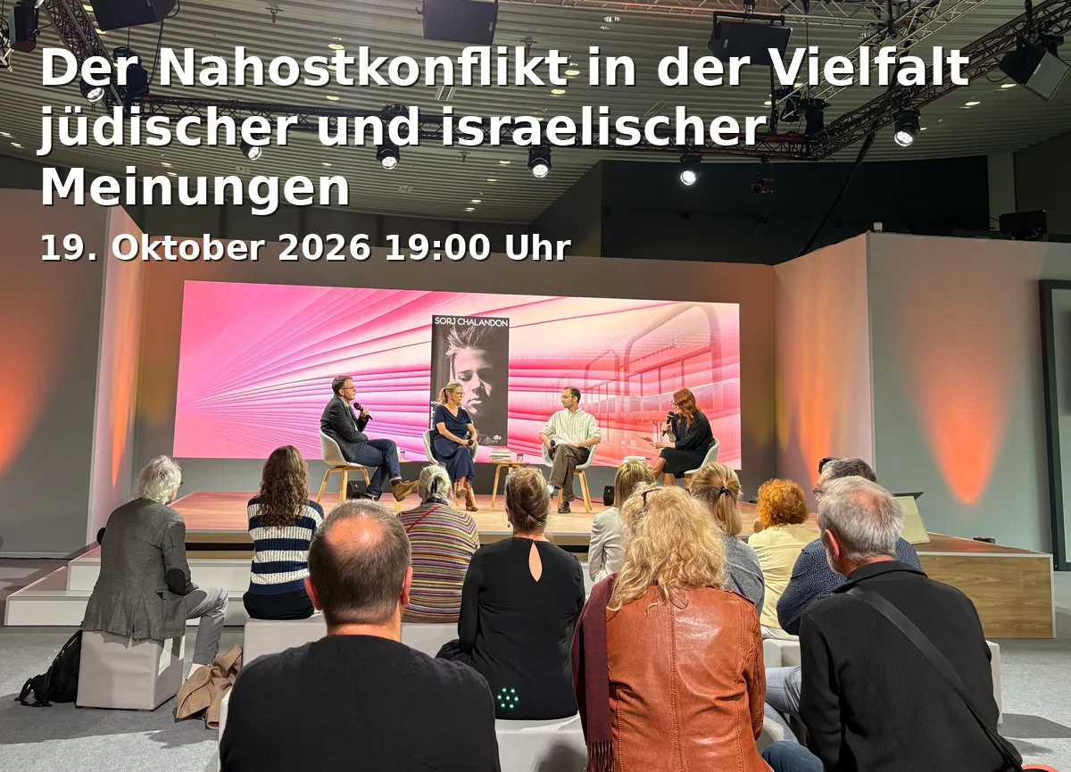 Der Nahostkonflikt in der Vielfalt jüdischer und israelischer Meinungen