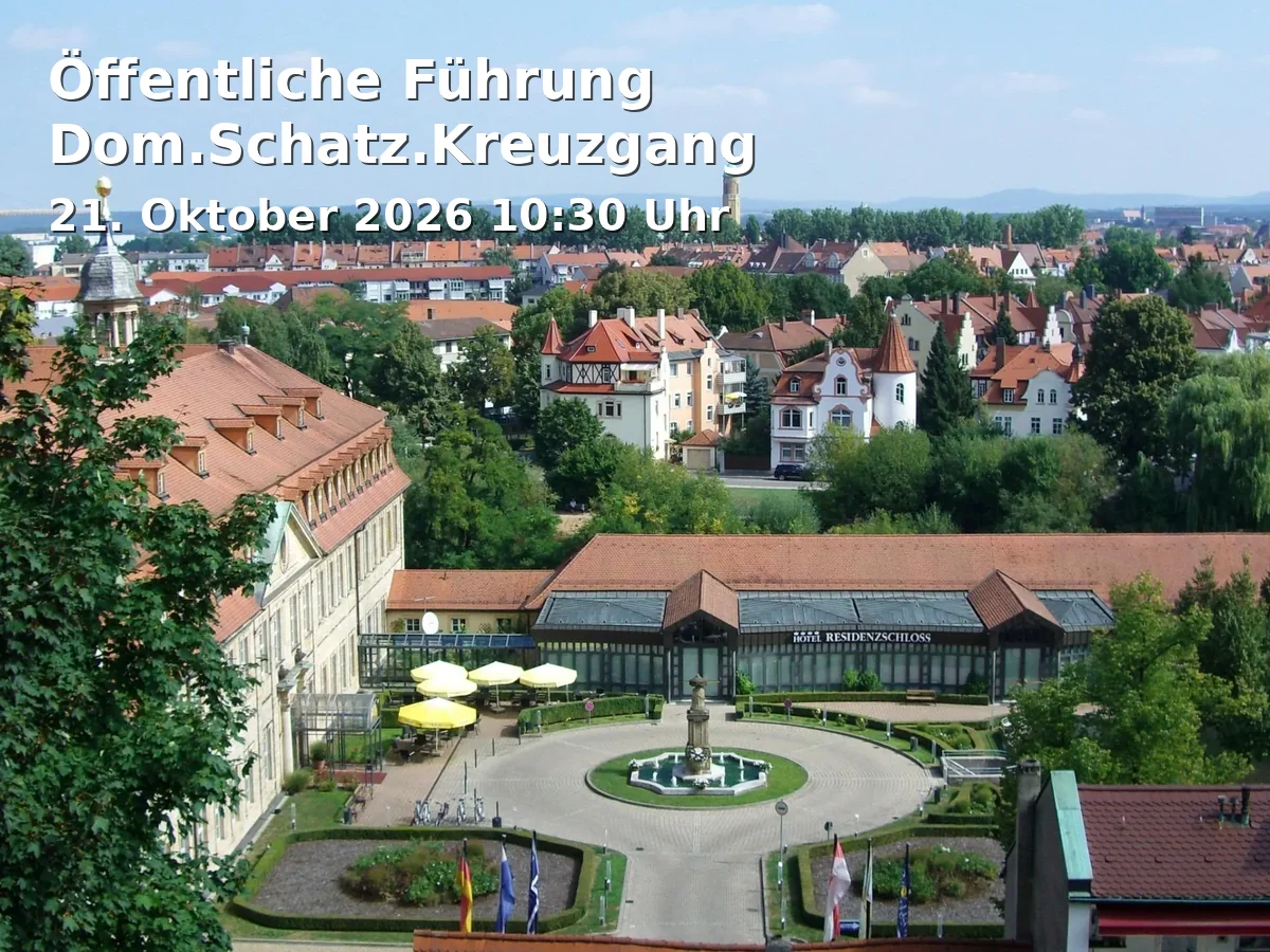 Event: Öffentliche Führung Dom.Schatz.Kreuzgang in Bamberger Dom, Adamspforte, Domplatz, 96049 Bamberg, Deutschland on 21. Oktober 2026