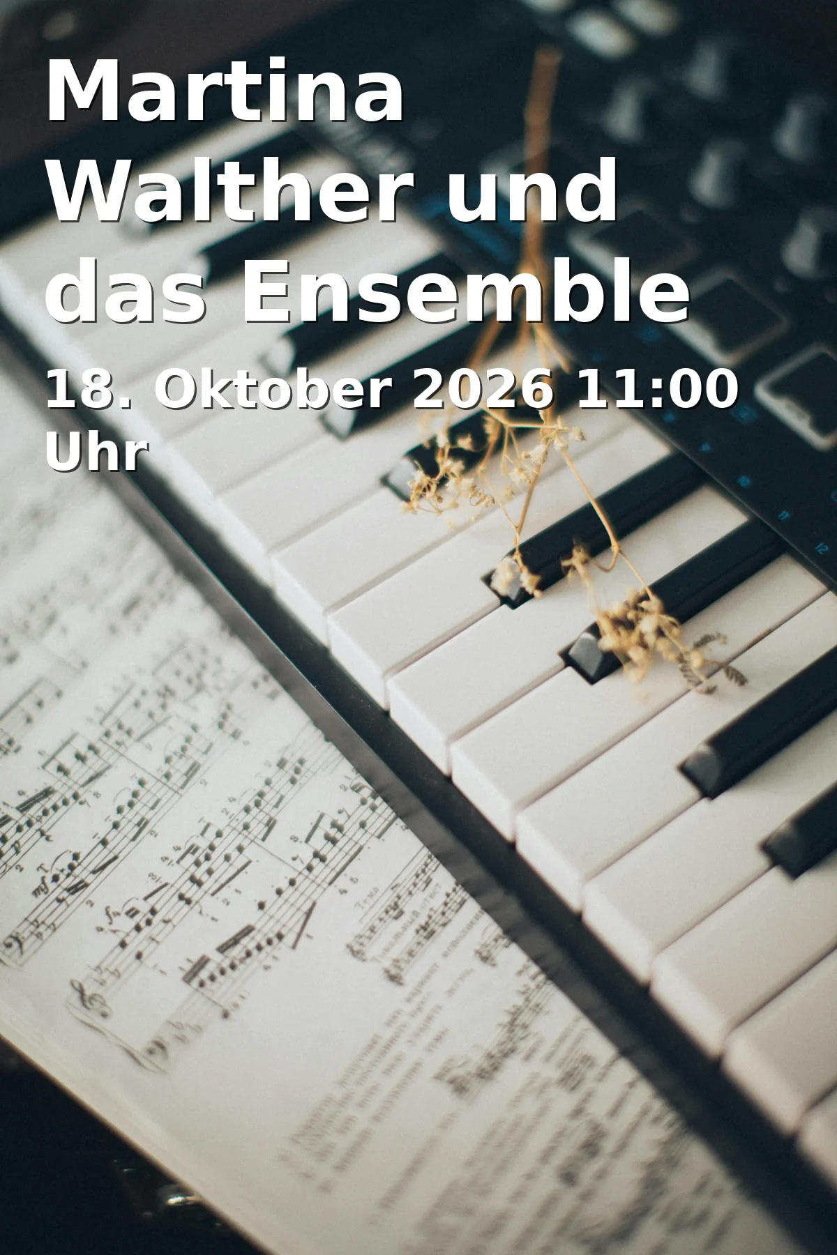 Martina Walther und das Ensemble Recherche