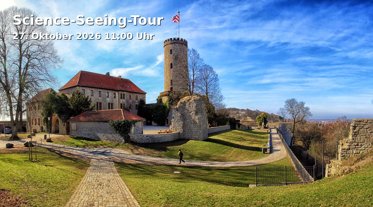 Event: Science-Seeing-Tour in Rathausplatz an der Chia-Skulptur, 33602 Bielefeld on 27. Oktober 2026