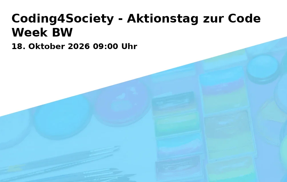 Coding4Society - Aktionstag zur Code Week BW