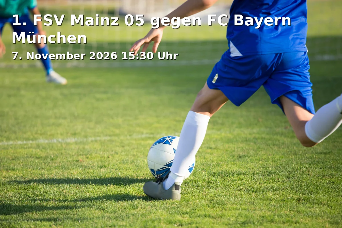 1. FSV Mainz 05 gegen FC Bayern München
