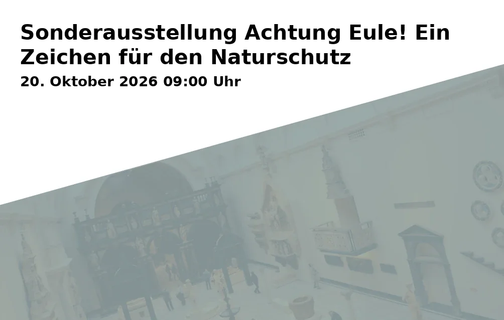 Sonderausstellung Achtung Eule! Ein Zeichen für den Naturschutz