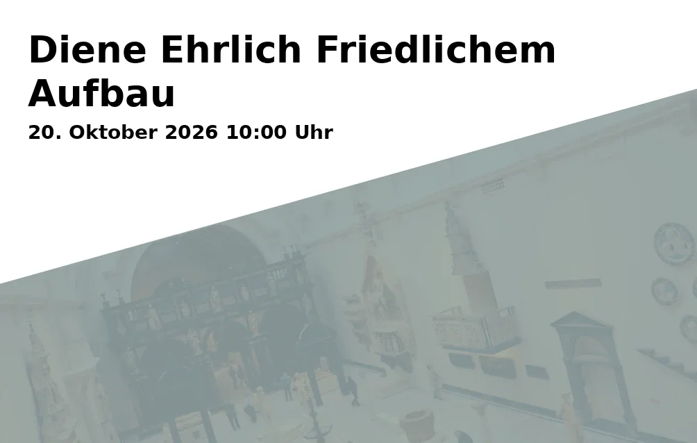 Diene Ehrlich Friedlichem Aufbau