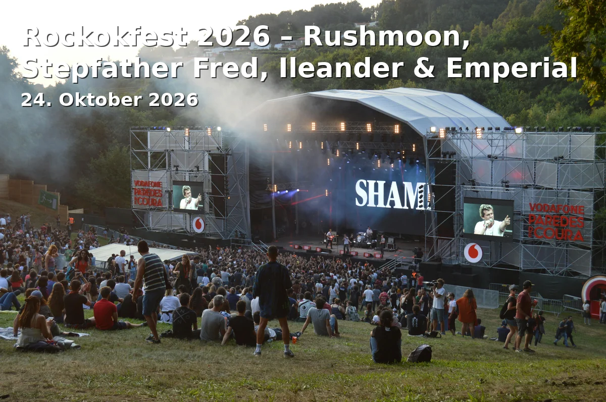 Event: Rockokfest 2026 – Rushmoon, Stepfather Fred, Ileander & Emperial in Alte Kaserne Landshut, Landshut on 24. Oktober 2026