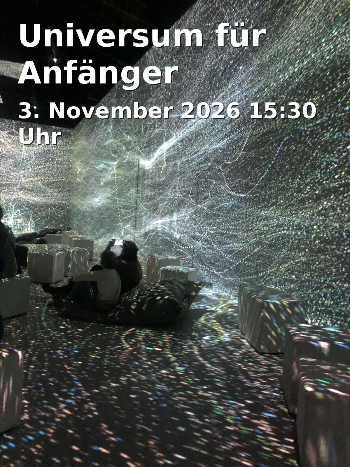 Event: Universum für Anfänger in Planetarium, Ludwigstraße 14, 86152 Augsburg on 3. November 2026