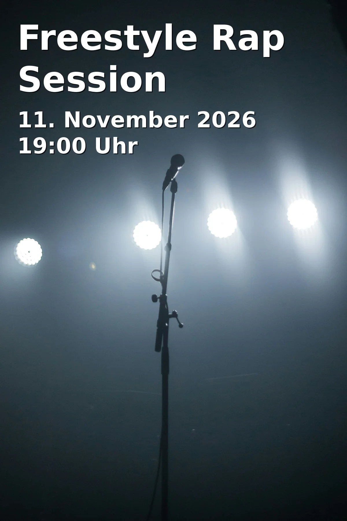 Event: Freestyle Rap Session in Kulturhaus Kresslesmühle, Barfüßerstraße 4, 86150 Augsburg on 11. November 2026