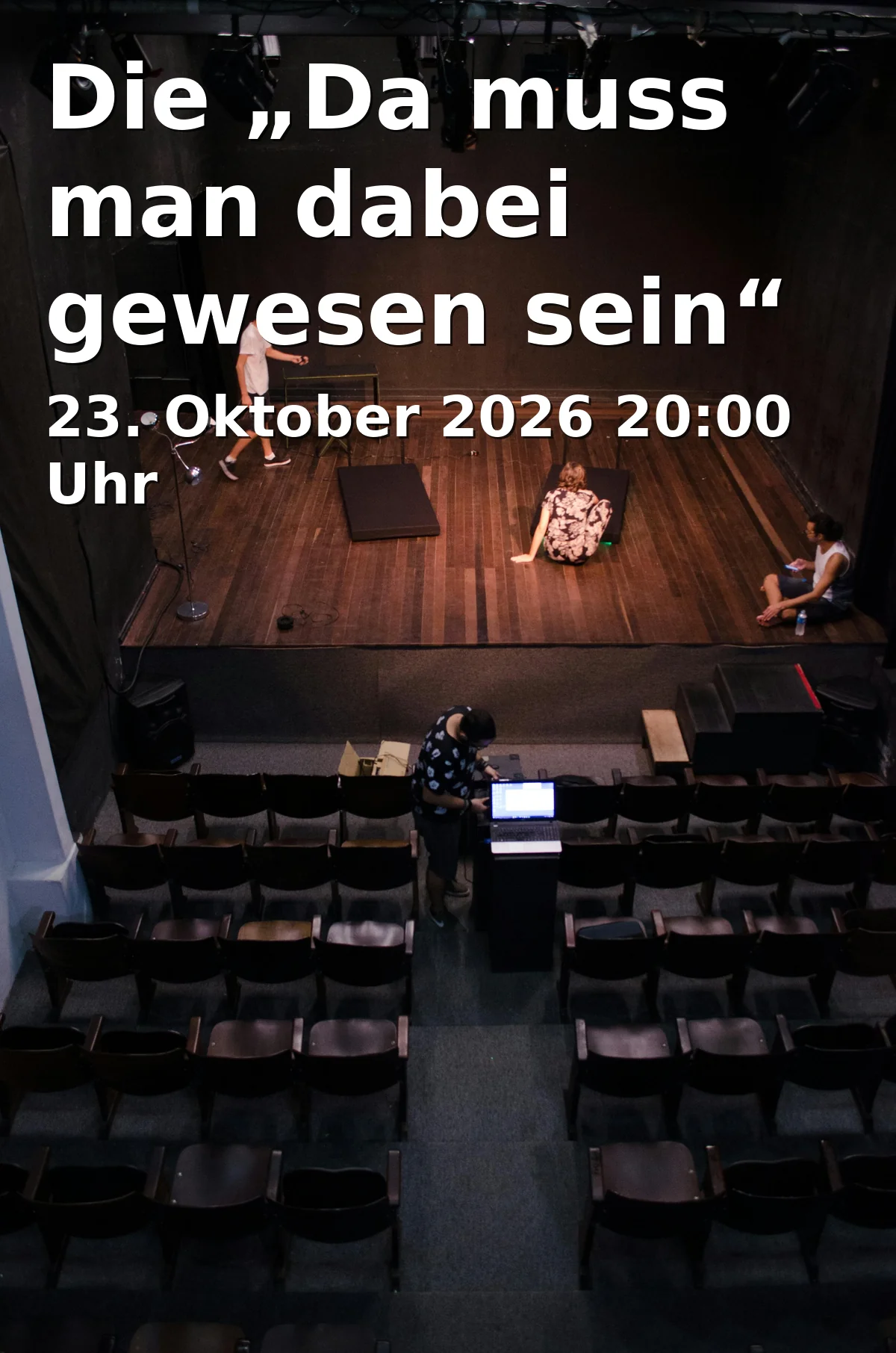 Event: Die „Da muss man dabei gewesen sein“ – Podcast-Tour 2026 in WERK7 theater, Speicherstraße 22, 81671 München on 23. Oktober 2026