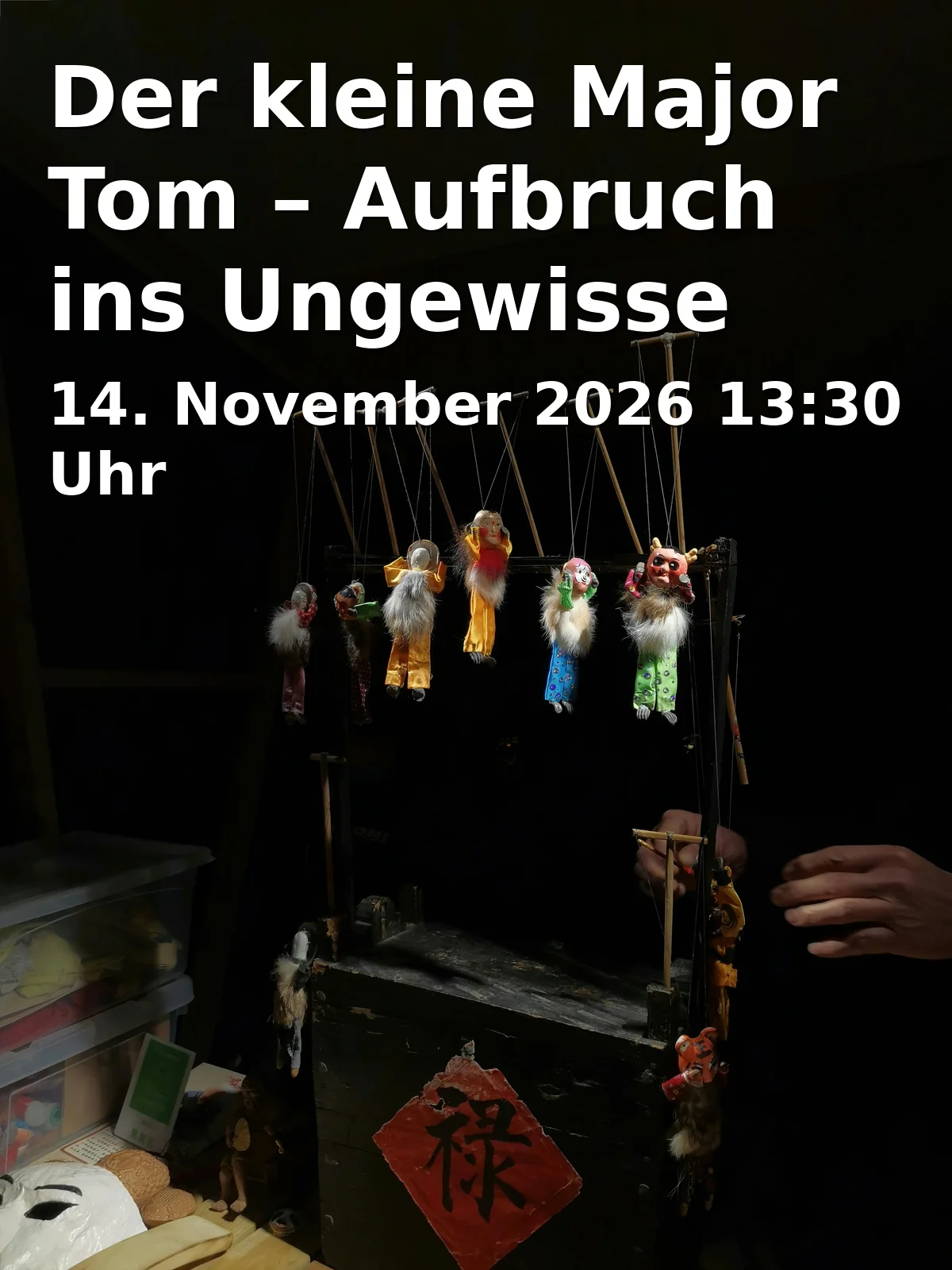 Event: Der kleine Major Tom – Aufbruch ins Ungewisse in Planetarium, Ludwigstraße 14, 86152 Augsburg on 14. November 2026